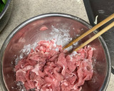 豚肉＆ほうれん草　焼きマヨ炒め作り方1写真
