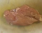 俺流!冷めても柔らかガーリックチキン作り方1写真