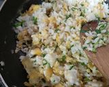 材料は卵、刻みネギと白飯だけでOKな炒飯作り方7写真
