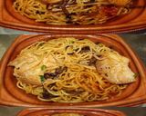 美味ドレとポッカレモンで豚骨焼ラーメン!作り方2写真