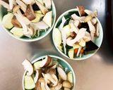 レンジ簡単きな粉オイ味噌味甘酢酢豚作り方10写真