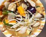 レンジ簡単きな粉オイ味噌味甘酢酢豚作り方13写真