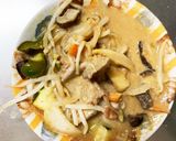 レンジ簡単きな粉生姜梅味噌ポン味甘酢酢豚作り方16写真