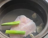 ＊鶏肉とさつま芋の中華粥＊作り方2写真