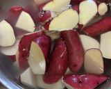 抜絲地瓜（中華ポテト）/七尾市学校給食作り方1写真