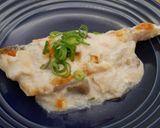 余った粕汁で「魚の粕汁餡かけ」☘作り方5写真