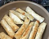 子供が喜ぶ！餃子の皮のささみチーズまき！作り方4写真