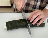 調理実習　サラダ巻き　楽しく巻こう！作り方18写真