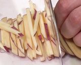 夢シルクと豚肉の甘辛炒め【食遺産】作り方1写真