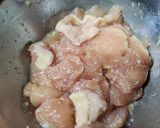 小松菜と鳥むね肉のオイスターソース炒め作り方1写真