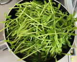 厚揚げと豆苗煮てみた作り方2写真