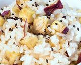 干しさつまいもで作るさつまいもごはん作り方7写真