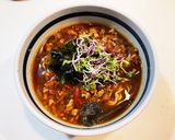 手作りスープの味噌ラーメン。濃厚八丁味噌作り方6写真