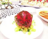 トマトのしそジュレがけ作り方6写真