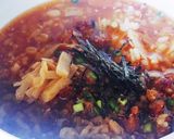 カリカリ豚坦々★香港アジアン粥★ワンパン作り方4写真