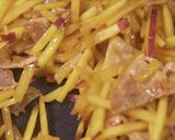 夢シルクと豚肉の甘辛炒め【食遺産】作り方7写真