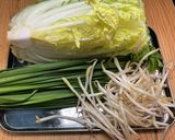 鶏もも肉＋白菜＋もやし＋ニララーメン作り方1写真