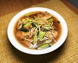 鶏もも肉＋白菜＋もやし＋ニララーメン作り方8写真