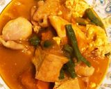 かぼちゃインゲン厚揚げと鶏肉の甘辛煮作り方5写真