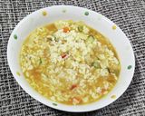 食欲そそる！カレー風味のインド風おかゆ作り方5写真