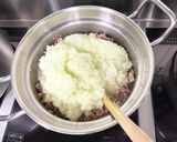 [幼児食]ひき肉とマッシュポテトの重ね焼作り方2写真