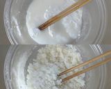 米粉で作る☆ソフトケールのお焼き。作り方4写真