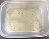 サラダチキンとコーンのゴマクリームうどん作り方1写真