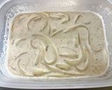 サラダチキンとコーンのゴマクリームうどん作り方4写真