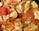 トマト缶活用●鶏肉のトマト缶煮作り方2写真