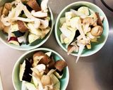 肉無根菜たっぷりコク旨甘辛味温野菜サラダ作り方11写真