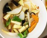 肉無根菜たっぷりコク旨甘辛味温野菜サラダ作り方16写真