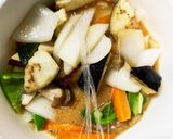 肉無根菜たっぷりきな粉オイポン味野菜炒め作り方17写真