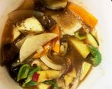 肉無根菜たっぷりコク旨甘辛味温野菜サラダ作り方19写真