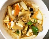 肉無根菜たっぷりきな粉オイポン味野菜炒め作り方22写真