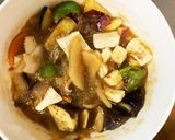 肉無根菜たっぷりコク旨甘辛味温野菜サラダ作り方22写真