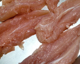 安価で旨いササミをゴマとマヨポンで照り焼作り方1写真