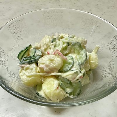きのう何食べた？ シロさんの時短ポテサラ by まんげつやしき