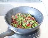 ご飯に合う【ピーマンとベーコンのきんぴら作り方4写真