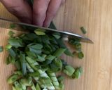 青葱の卵とじにゅうめん作り方1写真