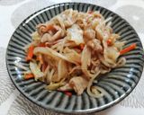 レンジで作る肉野菜炒め作り方6写真