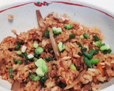 塩じゃけとごぼうの味噌炊き込みご飯作り方7写真