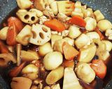 簡単♪筑前煮煮物作り方4写真