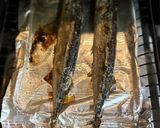 魚の尾ビレを焦がさないように焼く作り方6写真