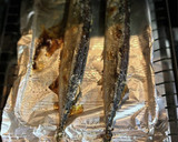 魚の尾ビレを焦がさないように焼く作り方6写真