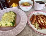 モーニング♡じゃがいもガレット卵入り作り方9写真
