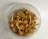 レンジで90秒！なめこの常備菜作り方4写真