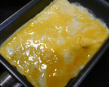 お弁当！焼きちくわのチーズ卵焼き作り方2写真