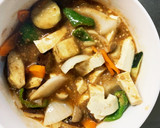 肉無豆腐簡単コク旨焼きそば味野菜炒め作り方15写真