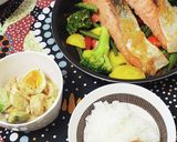 トースターde簡単焼くだけ彩り鮭グリル作り方3写真