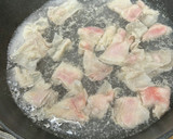 ゴボウときのこと豚バラの甘辛にんにく炒め作り方3写真